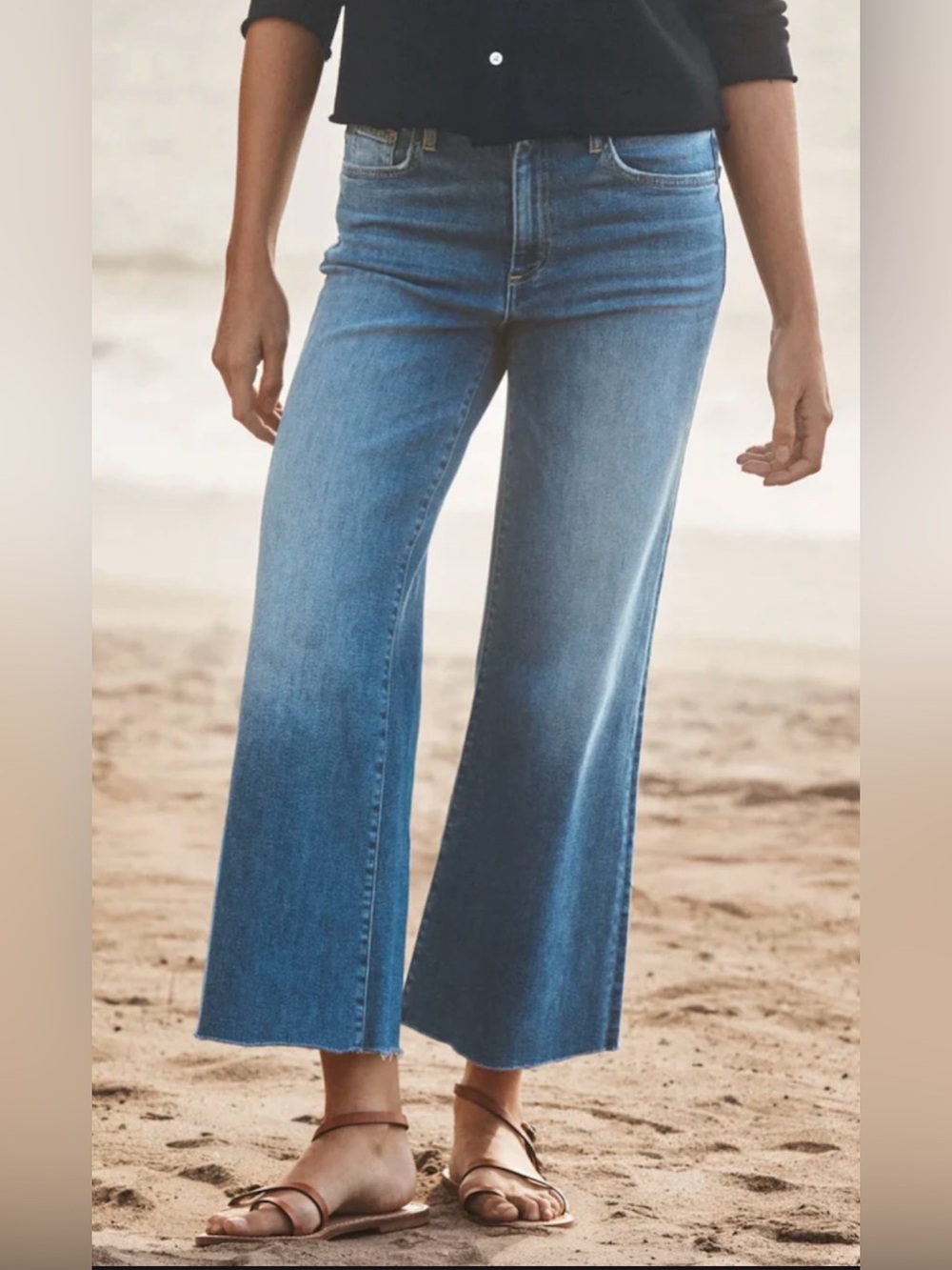 FRANK & EILEEN GALWAY WIDE-LEG JEAN